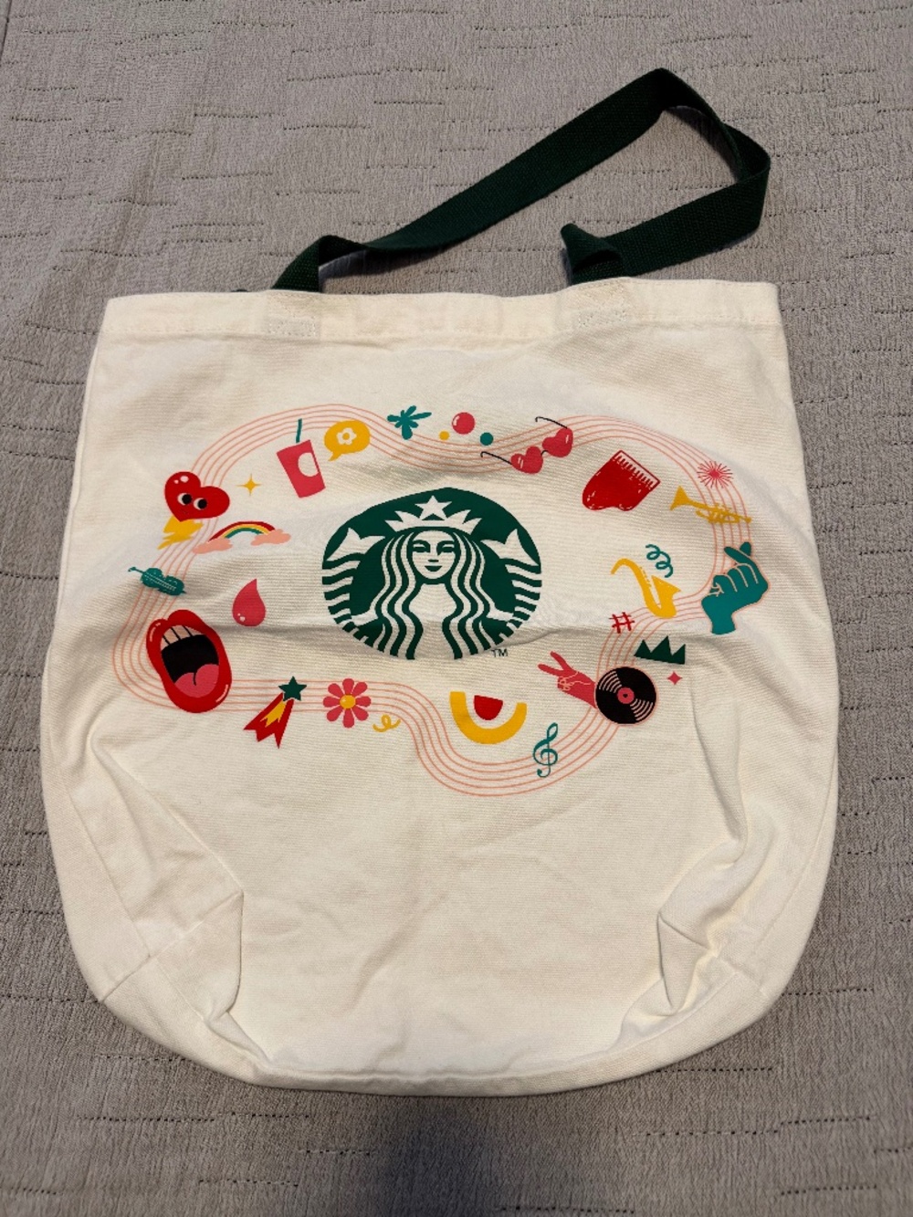 Starbucks Cafe Amsterdam Tote Bag